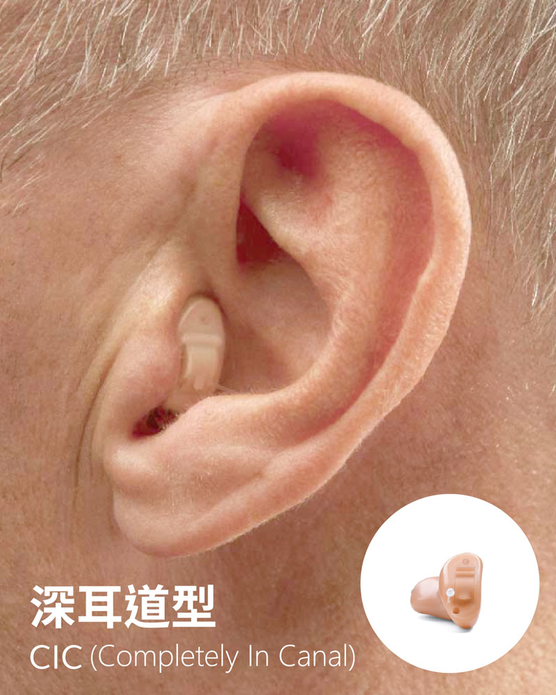 迷你耳掛式 (RIC)