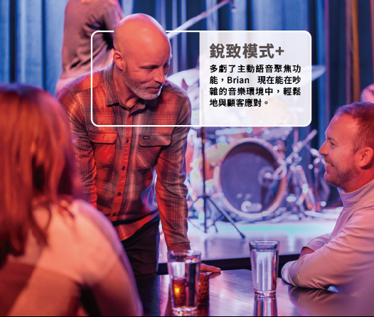 銳致模式+ 功能示意