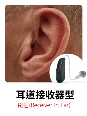 耳道接收器型 RIE