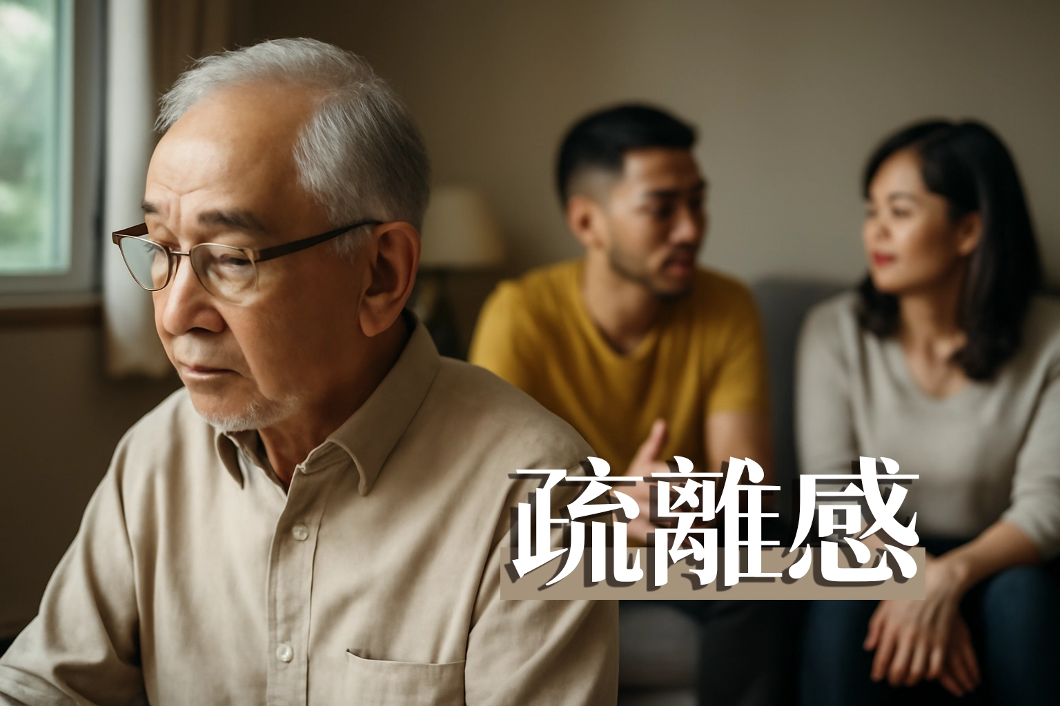在家中感到孤單